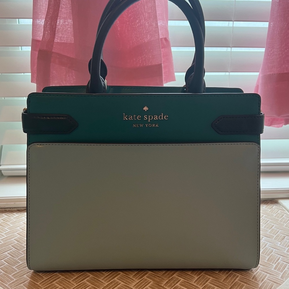 Kate Spade Two-Tone Satchel Purse